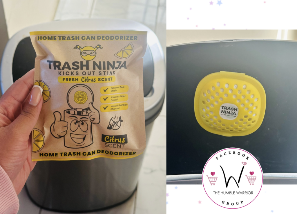 Trash Ninja Trash Can Deodorizer!